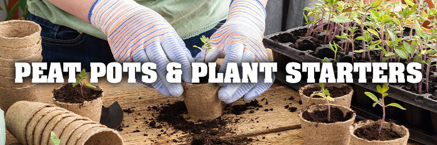 Peat Pots & Plant Starters